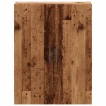 vidaXL Dulap montat pe perete lemn vechi 69,5x34x90 cm