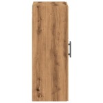 vidaXL Dulap montat pe perete, stejar artizanal, 69,5x34x90 cm