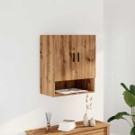 vidaXL Dulap de perete, Stejar artizanal, 60x31x70 cm, lemn compozit