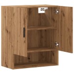 vidaXL Dulap de perete, Stejar artizanal, 60x31x70 cm, lemn compozit