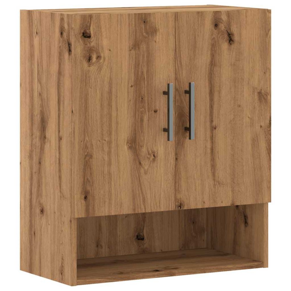 vidaXL Dulap de perete, Stejar artizanal, 60x31x70 cm, lemn compozit