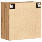 vidaXL Dulap de perete, stejar artizanal, 60x31x60 cm, lemn prelucrat