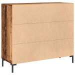 vidaXL Dulap, lemn vechi, 90x34x80 cm, lemn prelucrat