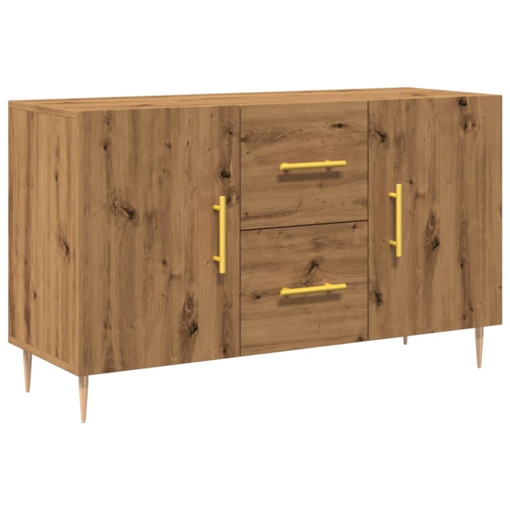vidaXL Dulap, stejar artizanal, 100x36x60 cm, lemn prelucrat