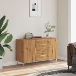vidaXL Dulap, stejar artizanal, 100x36x60 cm, lemn prelucrat