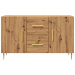 vidaXL Dulap, stejar artizanal, 100x36x60 cm, lemn prelucrat