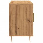 vidaXL Dulap, stejar artizanal, 100x36x60 cm, lemn prelucrat