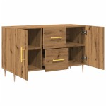 vidaXL Dulap, stejar artizanal, 100x36x60 cm, lemn prelucrat