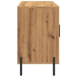 vidaXL Dulap, stejar artizanal, 100x36x60 cm, lemn prelucrat vidaXL Dulap, stejar artizanal, 100x36x60 cm, lemn prelucrat