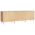 vidaXL Dulap TV, stejar artizanal, 150x30x50 cm, lemn prelucrat