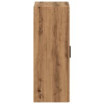 vidaXL Dulap montat pe perete, stejar artizanal, 69,5x34x90 cm