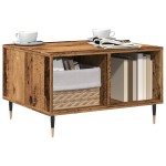 vidaXL Măsuță de cafea, lemn vechi, 60x50x36,5 cm, lemn prelucrat vidaXL Măsuță de cafea, lemn vechi, 60x50x36,5 cm, lemn prelucrat