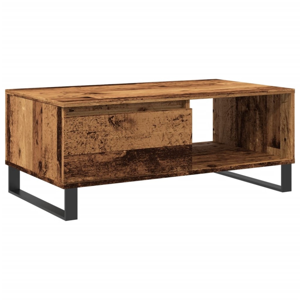 vidaXL Măsuță de cafea, lemn vechi, 90x50x36,5 cm, lemn prelucrat