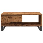 vidaXL Măsuță de cafea, lemn vechi, 90x50x36,5 cm, lemn prelucrat vidaXL Măsuță de cafea, lemn vechi, 90x50x36,5 cm, lemn prelucrat