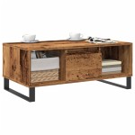 vidaXL Măsuță de cafea, lemn vechi, 90x50x36,5 cm, lemn prelucrat vidaXL Măsuță de cafea, lemn vechi, 90x50x36,5 cm, lemn prelucrat