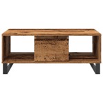 vidaXL Măsuță de cafea, lemn vechi, 90x50x36,5 cm, lemn prelucrat vidaXL Măsuță de cafea, lemn vechi, 90x50x36,5 cm, lemn prelucrat