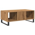 vidaXL Măsuță cafea, stejar artizanal, 90x50x36,5 cm, lemn prelucrat vidaXL Măsuță cafea, stejar artizanal, 90x50x36,5 cm, lemn prelucrat