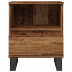 vidaXL Noptiere, 2 buc., lemn vechi, 40x35x50 cm, lemn prelucrat vidaXL Noptiere, 2 buc., lemn vechi, 40x35x50 cm, lemn prelucrat