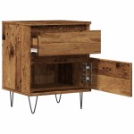 vidaXL Noptiere, 2 buc., lemn vechi, 40x35x50 cm, lemn prelucrat vidaXL Noptiere, 2 buc., lemn vechi, 40x35x50 cm, lemn prelucrat