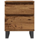 vidaXL Noptiere, 2 buc., lemn vechi, 40x35x50 cm, lemn prelucrat vidaXL Noptiere, 2 buc., lemn vechi, 40x35x50 cm, lemn prelucrat
