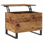 vidaXL Măsuță de cafea, lemn vechi, 60x44,5x45 cm, lemn prelucrat vidaXL Măsuță de cafea, lemn vechi, 60x44,5x45 cm, lemn prelucrat