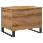 vidaXL Măsuță de cafea stejar artizanal, 60x44,5x45 cm, lemn prelucrat