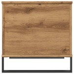 vidaXL Măsuță de cafea stejar artizanal, 60x44,5x45 cm, lemn prelucrat