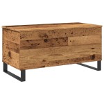 vidaXL Măsuță de cafea, lemn vechi, 90x44,5x45 cm, lemn prelucrat vidaXL Măsuță de cafea, lemn vechi, 90x44,5x45 cm, lemn prelucrat