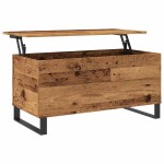 vidaXL Măsuță de cafea, lemn vechi, 90x44,5x45 cm, lemn prelucrat vidaXL Măsuță de cafea, lemn vechi, 90x44,5x45 cm, lemn prelucrat