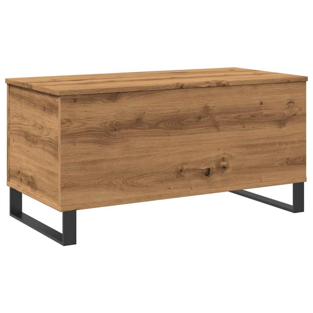 vidaXL Măsuță de cafea stejar artizanal, 90x44,5x45 cm, lemn prelucrat