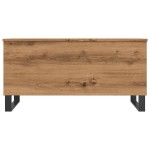 vidaXL Măsuță de cafea stejar artizanal, 90x44,5x45 cm, lemn prelucrat