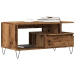vidaXL Măsuță de cafea, lemn vechi, 90x49x45 cm, lemn prelucrat vidaXL Măsuță de cafea, lemn vechi, 90x49x45 cm, lemn prelucrat