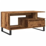 vidaXL Măsuță de cafea, lemn vechi, 90x49x45 cm, lemn prelucrat vidaXL Măsuță de cafea, lemn vechi, 90x49x45 cm, lemn prelucrat