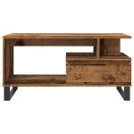 vidaXL Măsuță de cafea, lemn vechi, 90x49x45 cm, lemn prelucrat vidaXL Măsuță de cafea, lemn vechi, 90x49x45 cm, lemn prelucrat