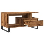 vidaXL Măsuță de cafea, lemn vechi, 90x49x45 cm, lemn prelucrat vidaXL Măsuță de cafea, lemn vechi, 90x49x45 cm, lemn prelucrat