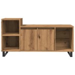 vidaXL Comodă TV, stejar artizanal, 100x35x55 cm, lemn prelucrat vidaXL Comodă TV, stejar artizanal, 100x35x55 cm, lemn prelucrat