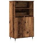 vidaXL Dulap înalt, lemn vechi, 60x36x110 cm, lemn prelucrat