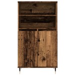 vidaXL Dulap înalt, lemn vechi, 60x36x110 cm, lemn prelucrat
