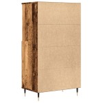 vidaXL Dulap înalt, lemn vechi, 60x36x110 cm, lemn prelucrat