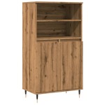 vidaXL Dulap înalt, stejar artizanal, 60x36x110 cm, lemn prelucrat