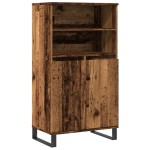 vidaXL Dulap înalt, lemn vechi, 60x36x110 cm, lemn prelucrat