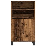 vidaXL Dulap înalt, lemn vechi, 60x36x110 cm, lemn prelucrat