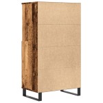 vidaXL Dulap înalt, lemn vechi, 60x36x110 cm, lemn prelucrat