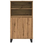 vidaXL Dulap înalt, stejar artizanal, 60x36x110 cm, lemn prelucrat