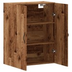 vidaXL Dulap montat pe perete lemn vechi 69,5x34x90 cm lemn prelucrat