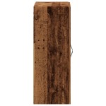 vidaXL Dulap montat pe perete lemn vechi 69,5x34x90 cm lemn prelucrat