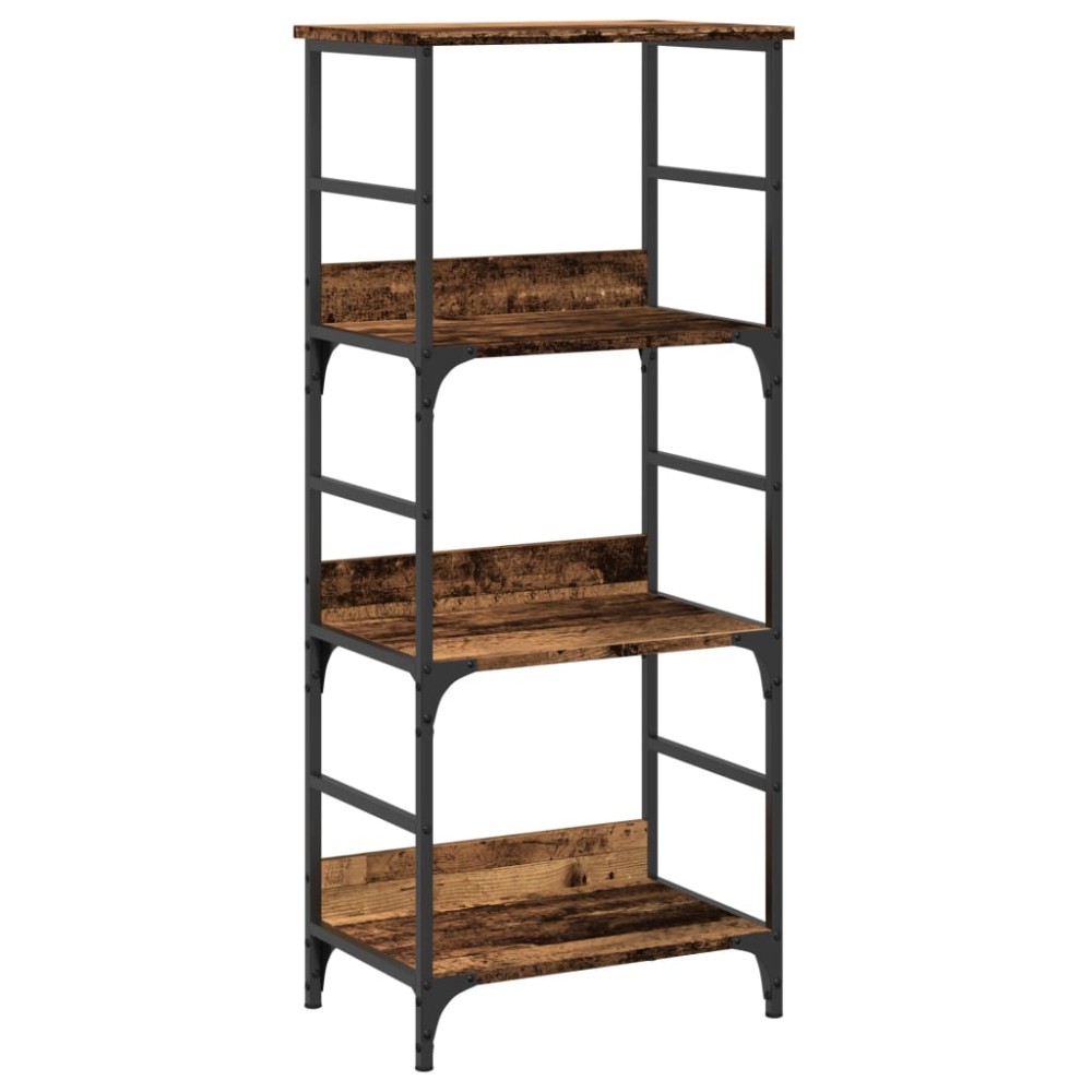vidaXL Bibliotecă, lemn vechi, 50x33x117,5 cm, lemn prelucrat