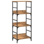 vidaXL Bibliotecă, stejar artizanal, 50x33x117,5 cm, lemn prelucrat vidaXL Bibliotecă, stejar artizanal, 50x33x117,5 cm, lemn prelucrat
