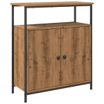vidaXL Servantă, stejar artizanal, 70x30x80 cm, lemn prelucrat