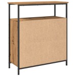 vidaXL Servantă, stejar artizanal, 70x30x80 cm, lemn prelucrat